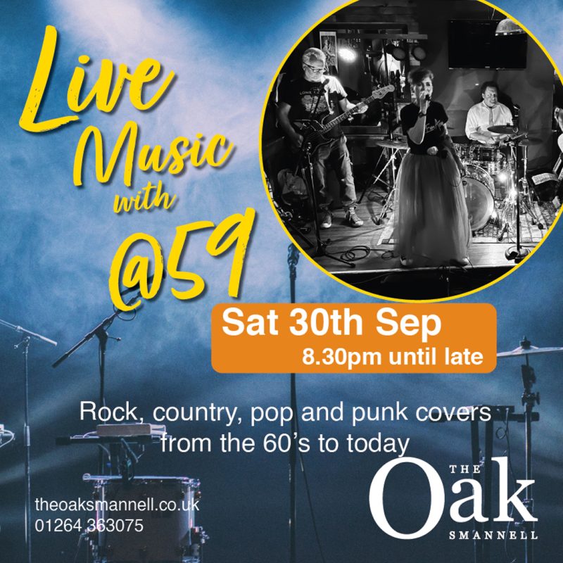 Live Music with @59 - Instagram Graphic